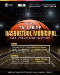 Lee más sobre el artículo ¡Atención jóvenes amantes del básquetbol!