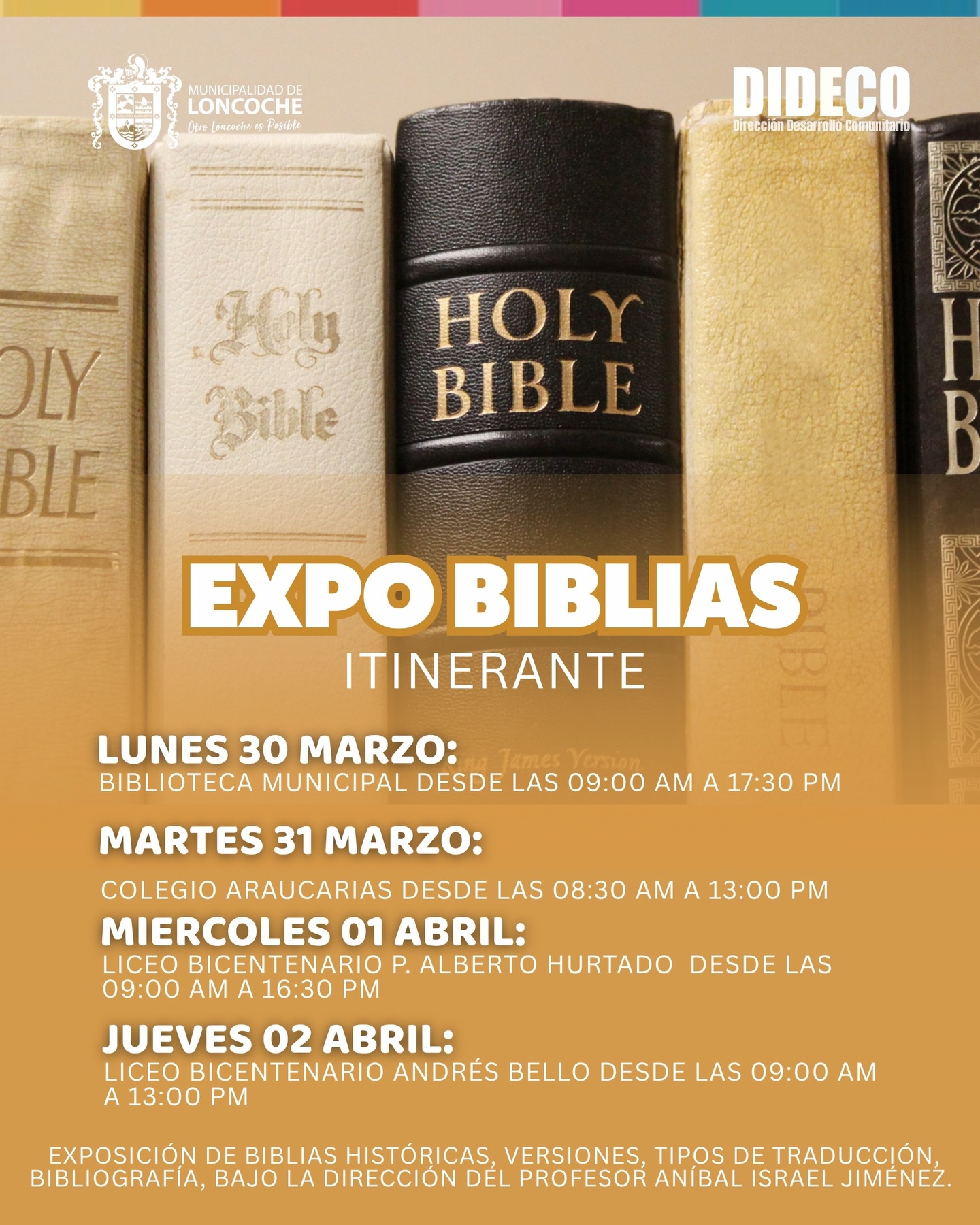 Lee más sobre el artículo Expo Biblia Itinerante en Loncoche