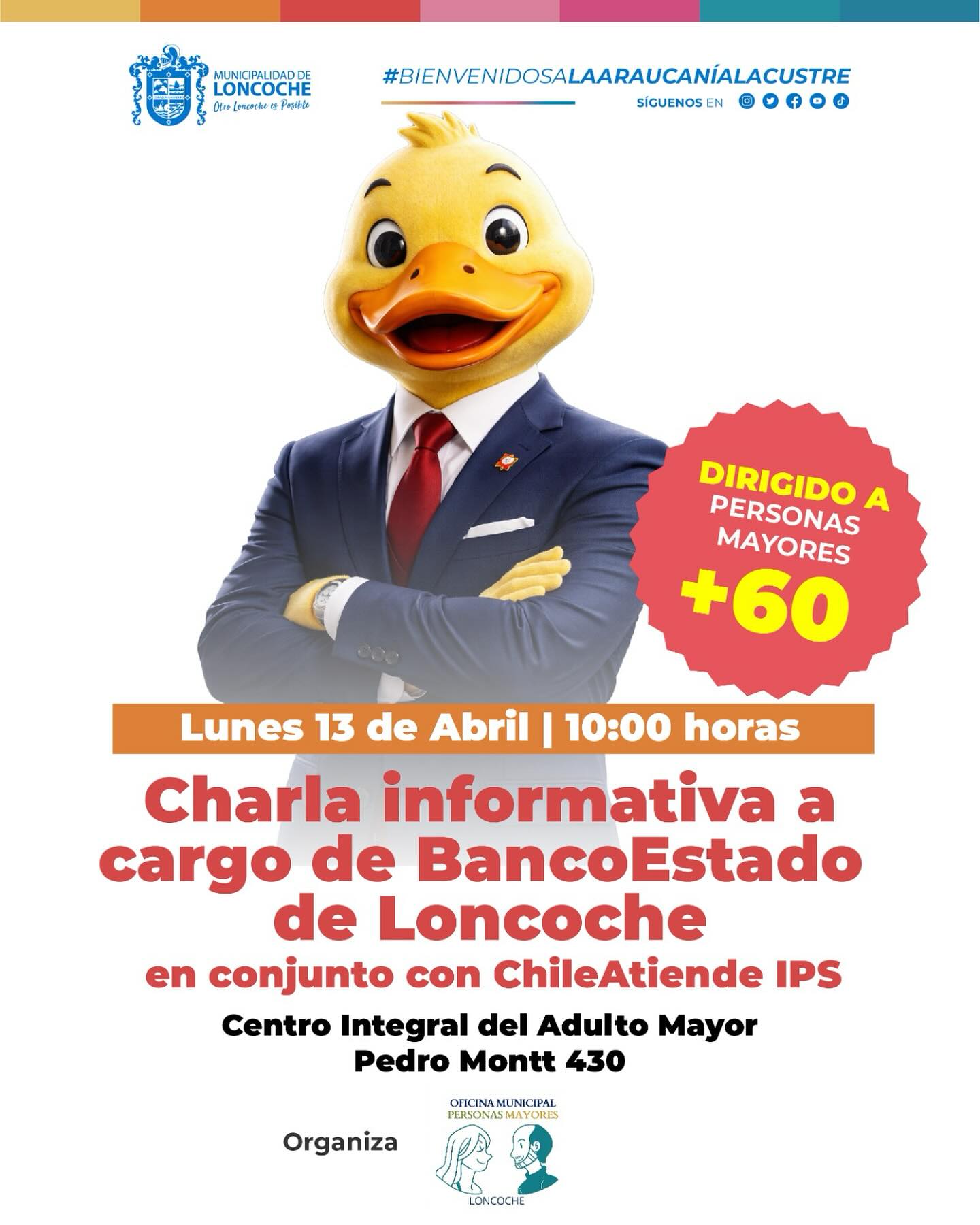 En este momento estás viendo Charla Informativa para Personas Mayores – Nuevo Sistema de Pago de Pensiones