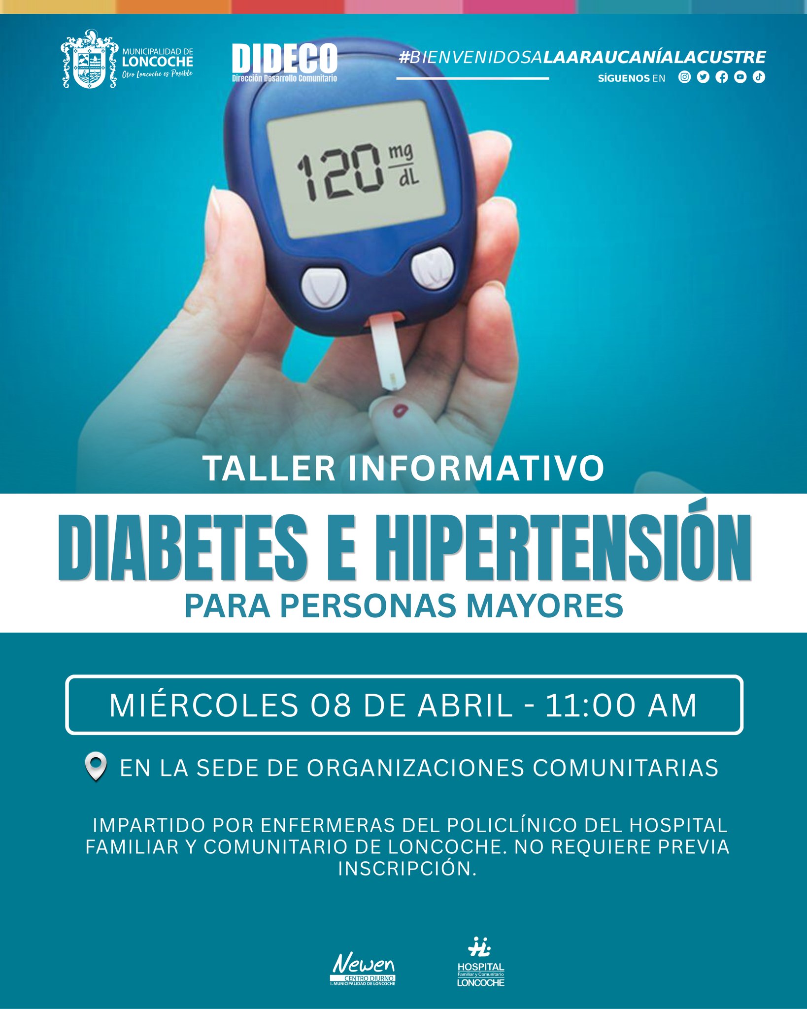 En este momento estás viendo Taller Informativo sobre Diabetes e Hipertensión