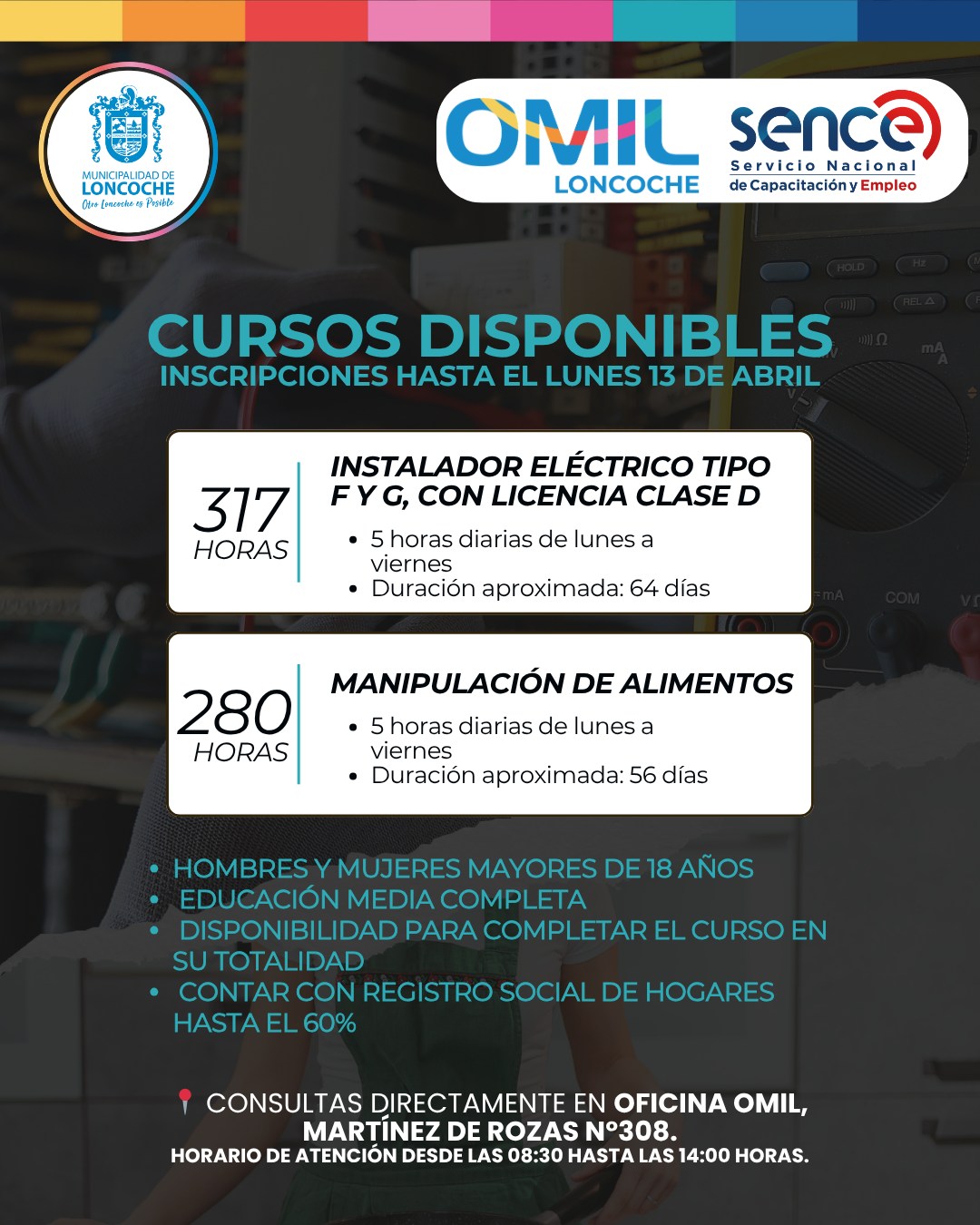 Lee más sobre el artículo ¡Atención vecinas y vecinos de Loncoche!