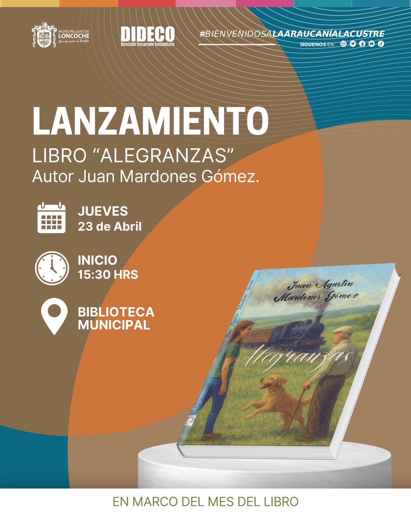 Lee más sobre el artículo En el marco del Mes del Libro, Loncoche celebra la literatura local
