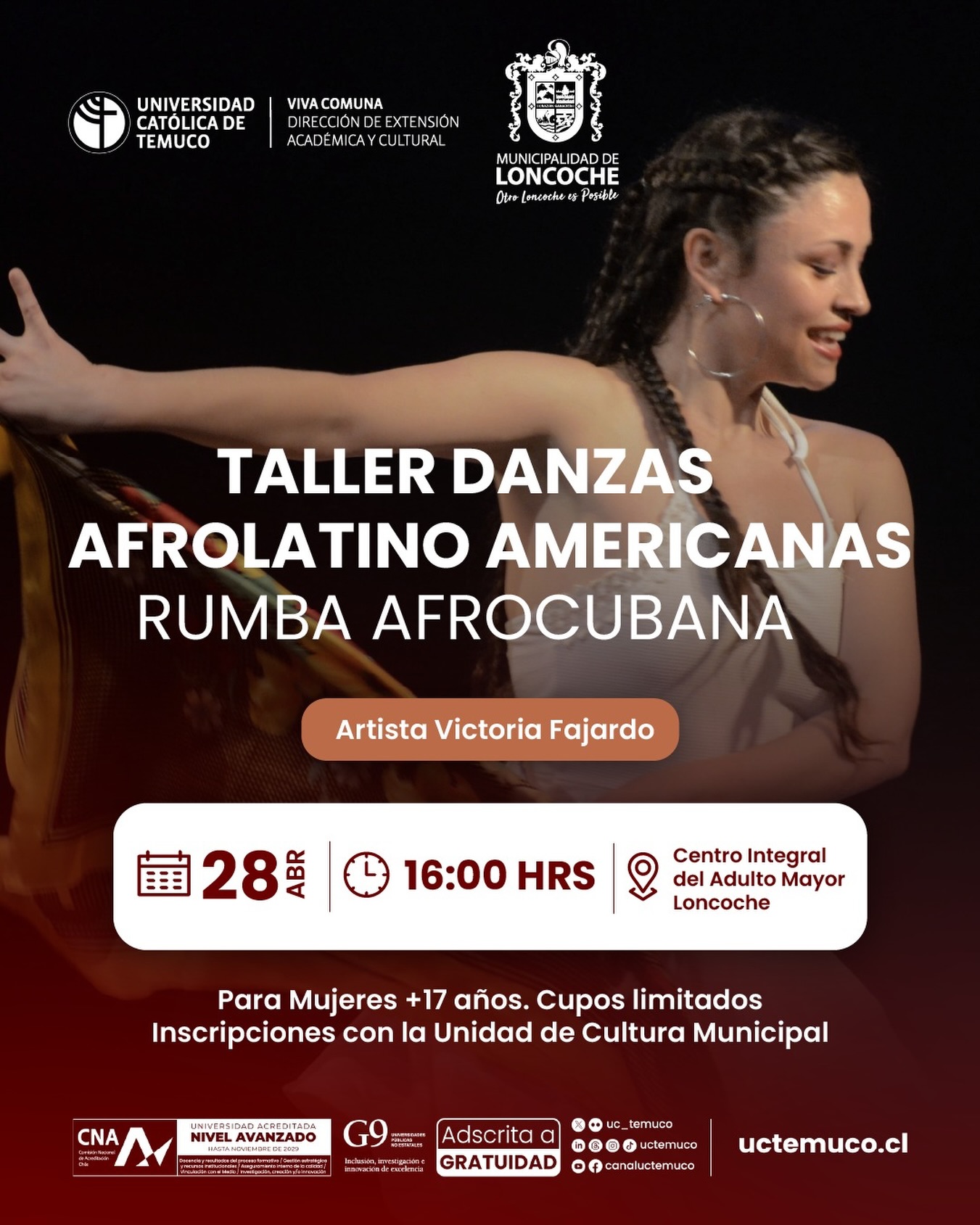 En este momento estás viendo ¡La danza se vive en Loncoche!