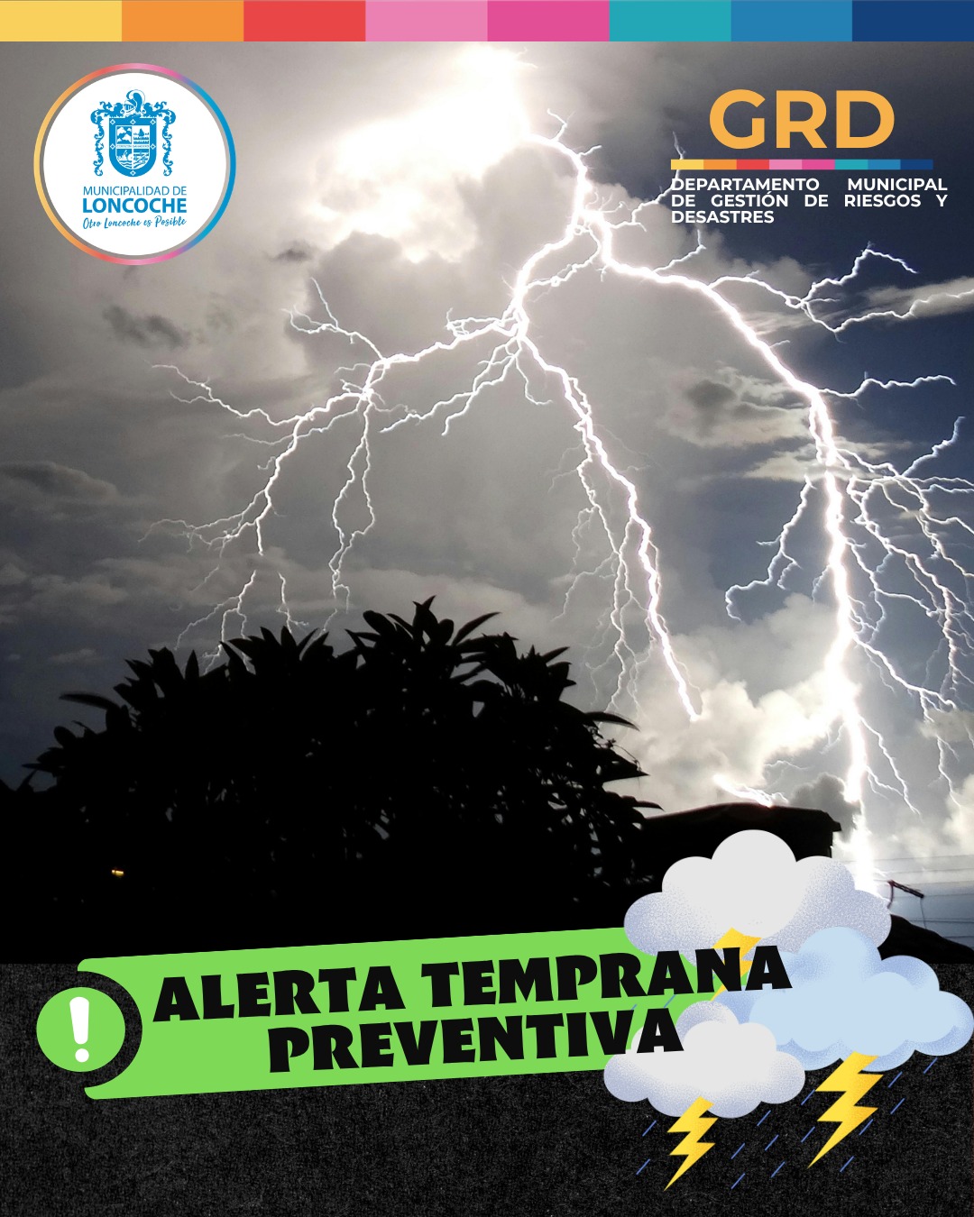 En este momento estás viendo LONCOCHE EN ALERTA TEMPRANA PREVENTIVA