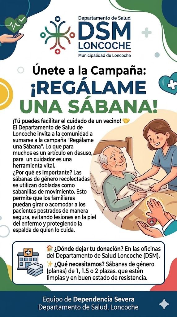 En este momento estás viendo DSM REALIZA CAMPAÑA “REGÁLAME UNA SÁBANA”