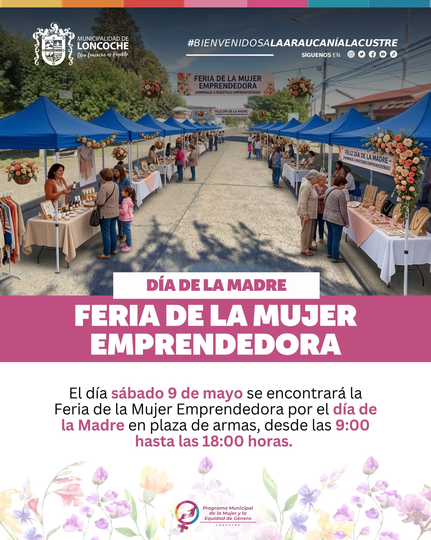 En este momento estás viendo FERIA DE LA MUJER EMPRENDEDORA – LONCOCHE