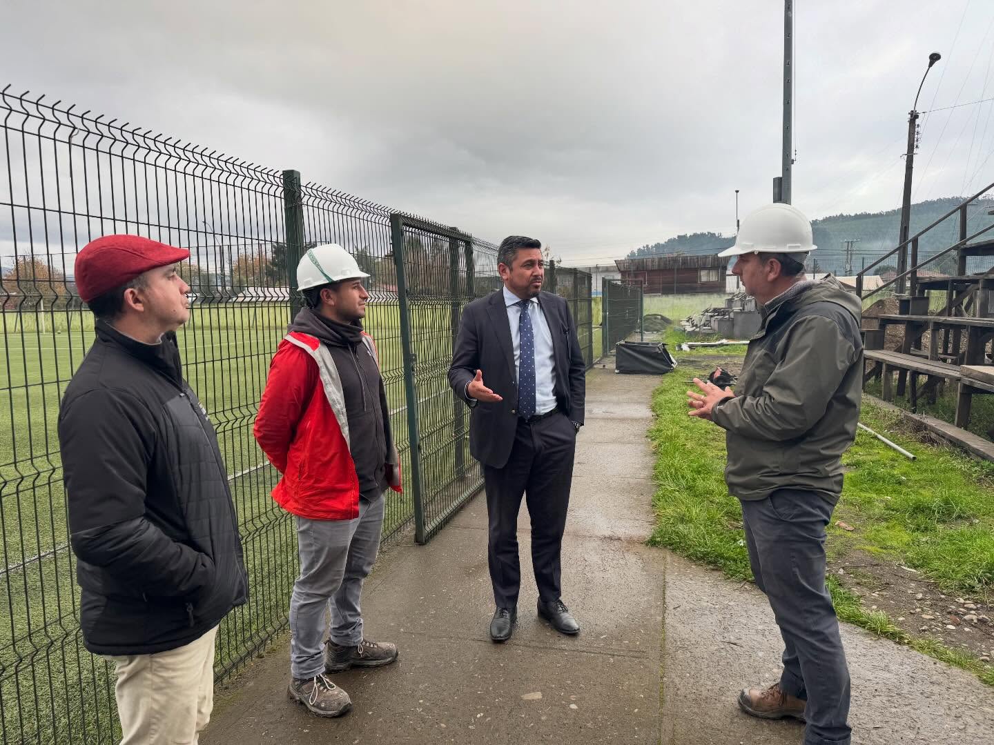 En este momento estás viendo VISITA PROYECTO DE MEJORAMIENTO ESTADIO MUNICIPAL