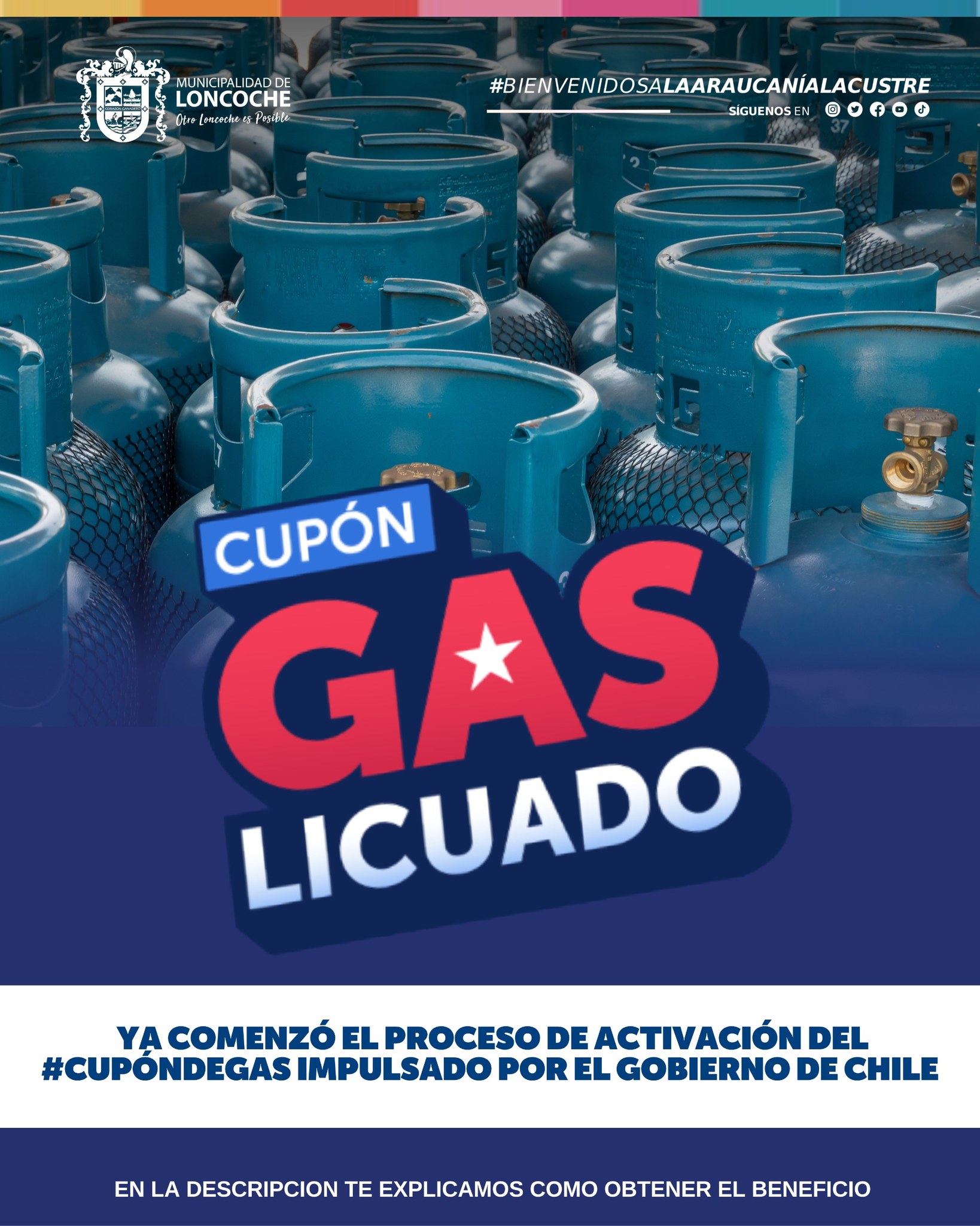 En este momento estás viendo CUPÓN DE GAS: BENEFICIO PARA LAS FAMILIAS DE LONCOCHE