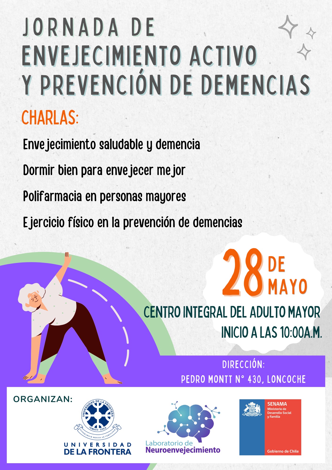 En este momento estás viendo INVITACIÓN A JORNADA DE ENVEJECIMIENTO ACTIVO