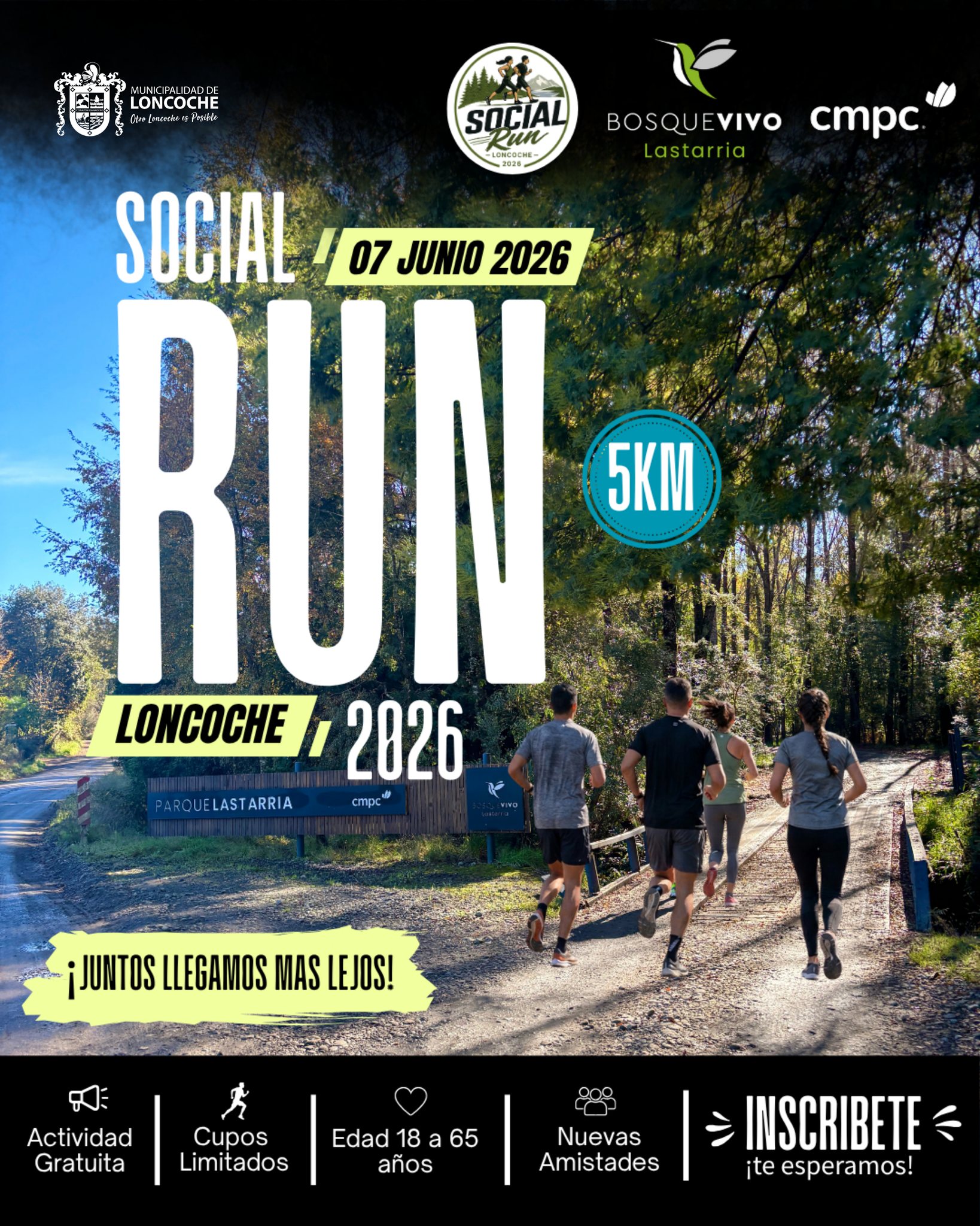 En este momento estás viendo SOCIAL RUN LONCOCHE 2026