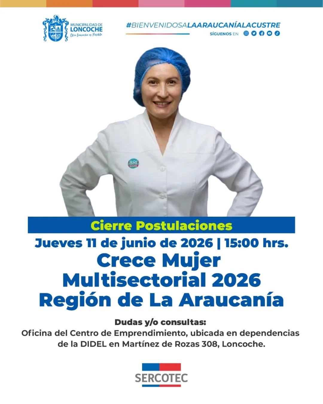 En este momento estás viendo ¡POSTULA AL PROGRAMA CRECE MUJER 2026 DE SERCOTEC!