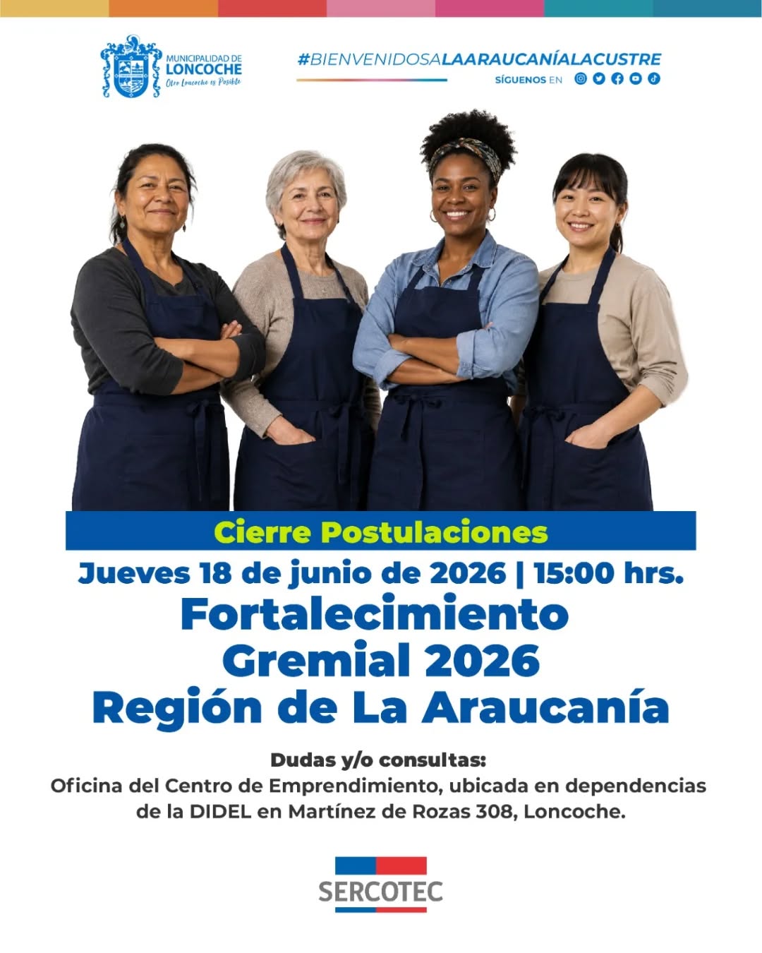 En este momento estás viendo ¡POSTULA AL PROGRAMA FORTALECIMIENTO GREMIAL 2026 DE SERCOTEC!