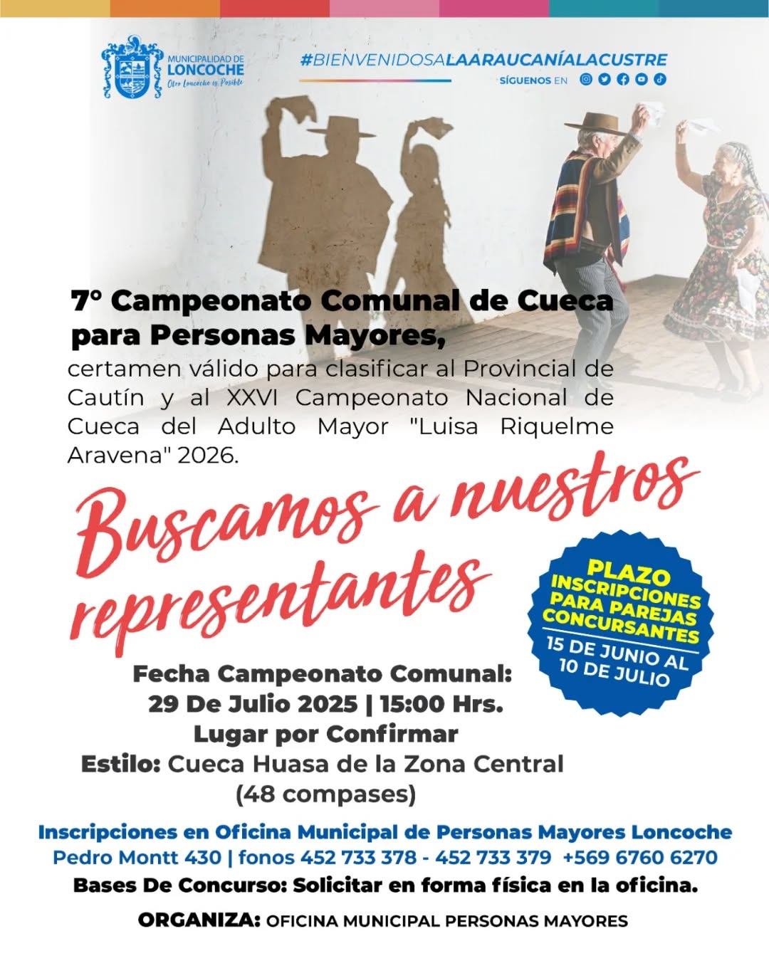 En este momento estás viendo BUSCAMOS A NUESTROS REPRESENTANTES COMUNALES.