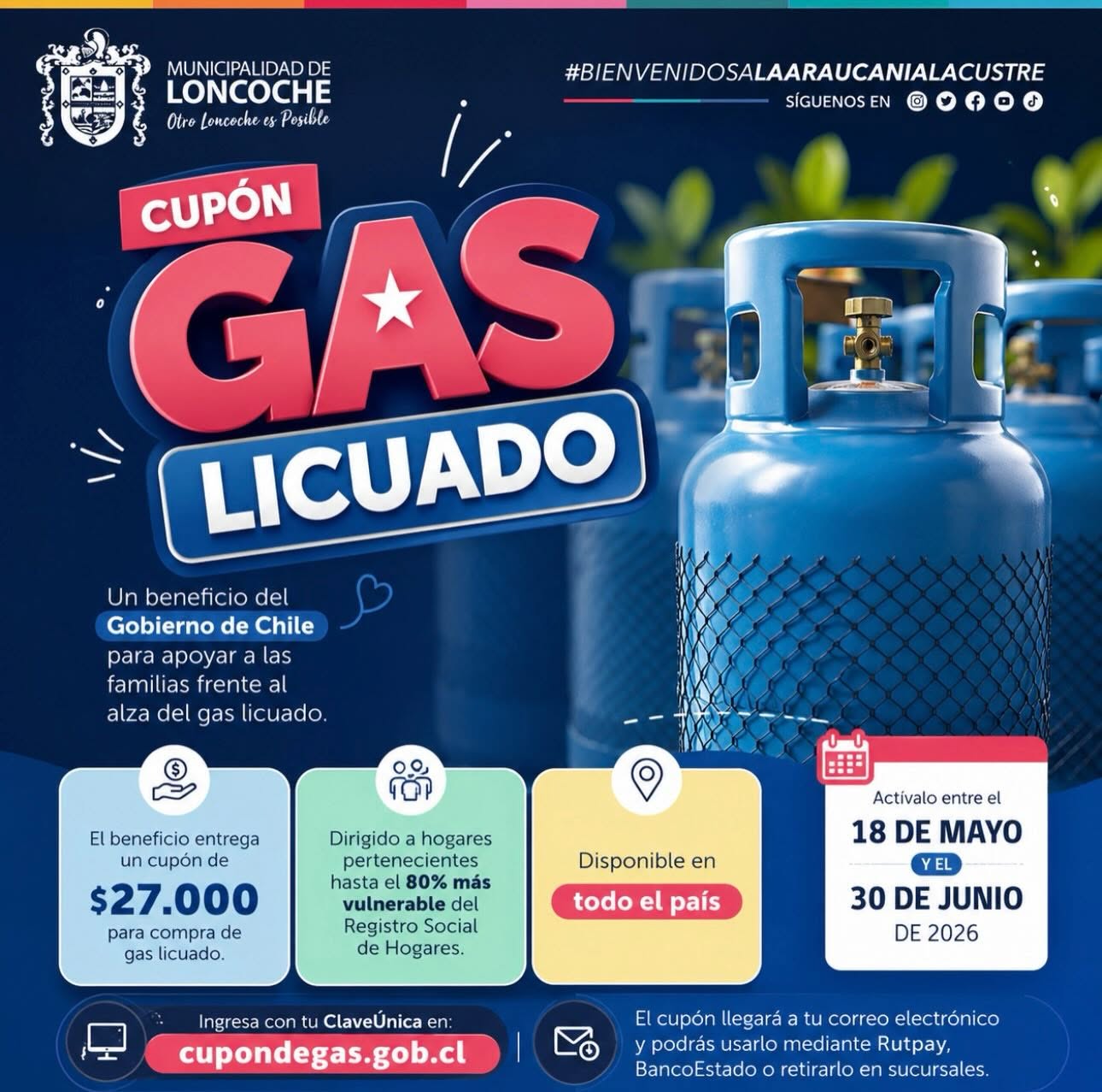 En este momento estás viendo ¡ATENCIÓN VECINAS Y VECINOS DE LONCOCHE!