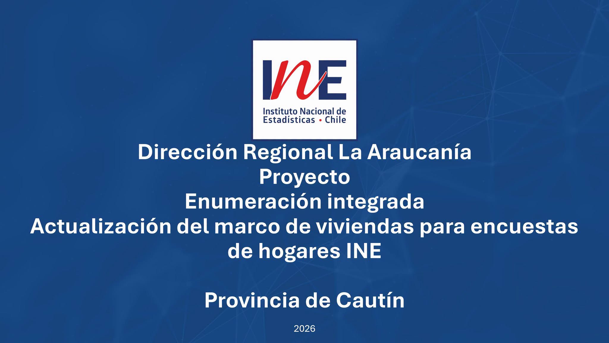 En este momento estás viendo ¡EL INE ESTÁ ACTUALIZANDO EL MARCO DE VIVIENDAS!