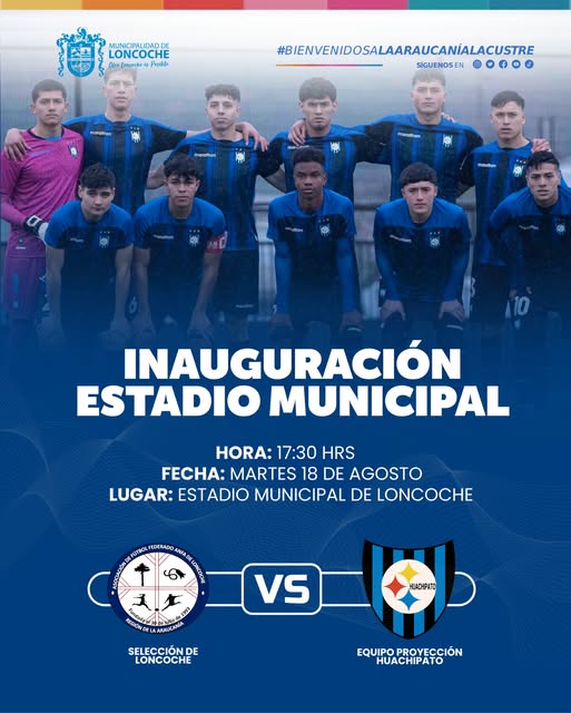 En este momento estás viendo ¡LA INAUGURACIÓN QUE LONCOCHE ESTABA ESPERANDO!