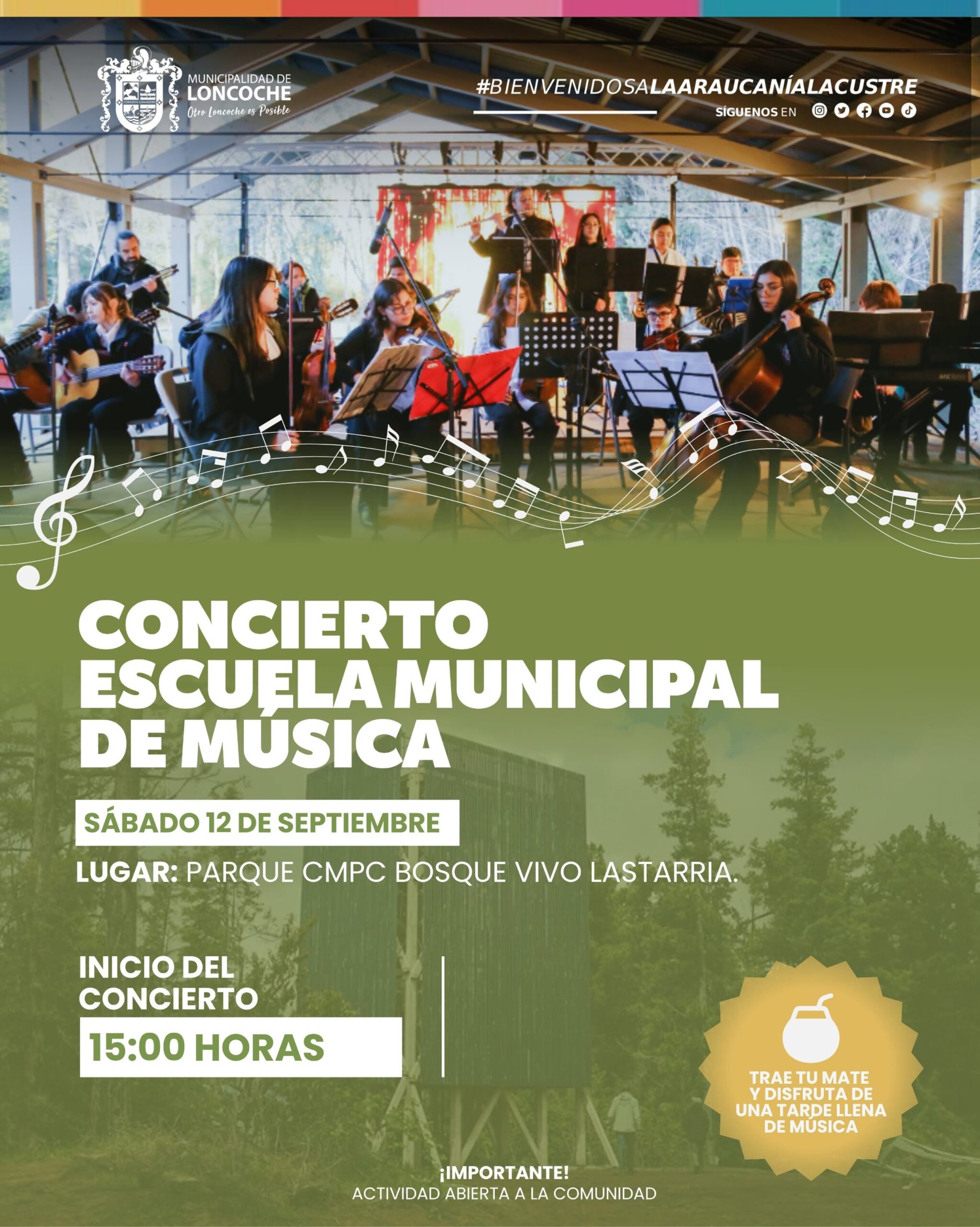 En este momento estás viendo UNA TARDE PARA DISFRUTAR DE LA MÚSICA EN LONCOCHE