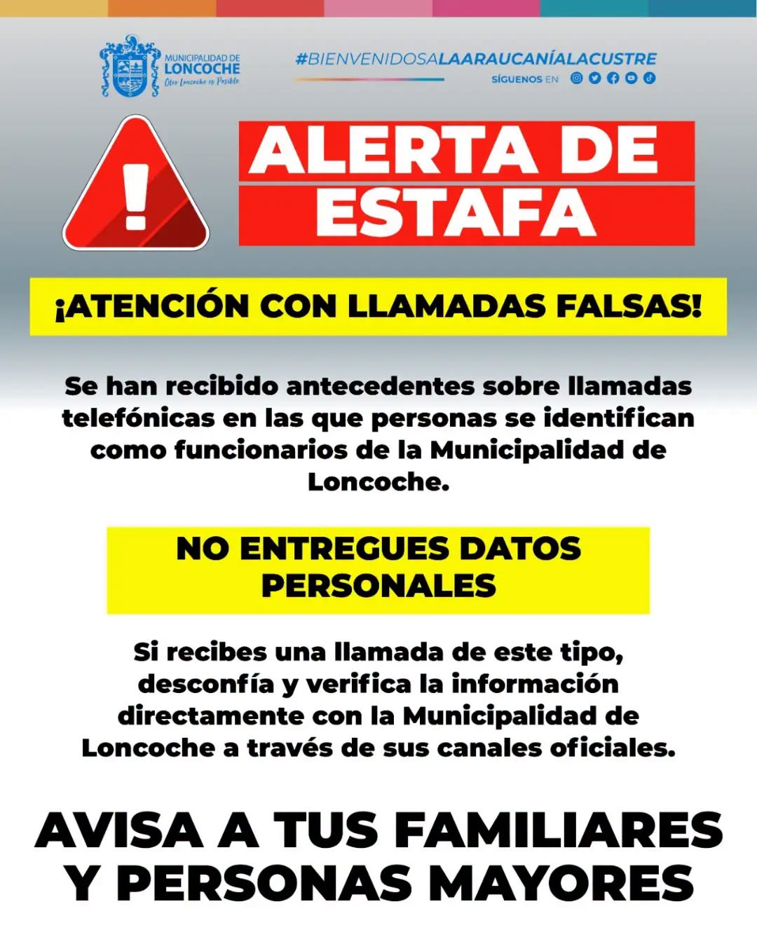 Lee más sobre el artículo ¡ALERTA DE ESTAFA!