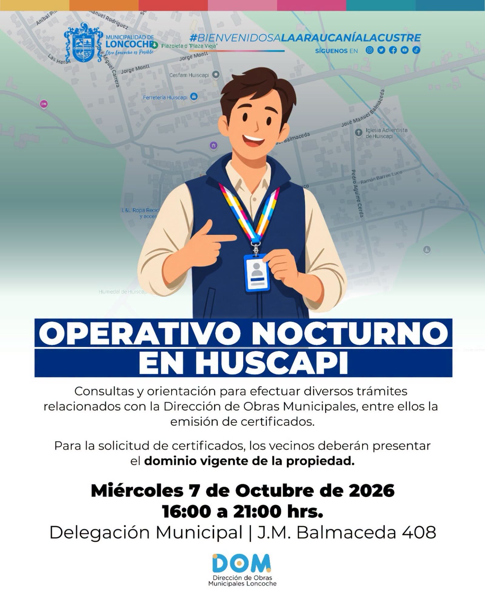Lee más sobre el artículo OPERATIVO NOCTURNO DE LA DIRECCIÓN DE OBRAS MUNICIPALES EN HUISCAPI