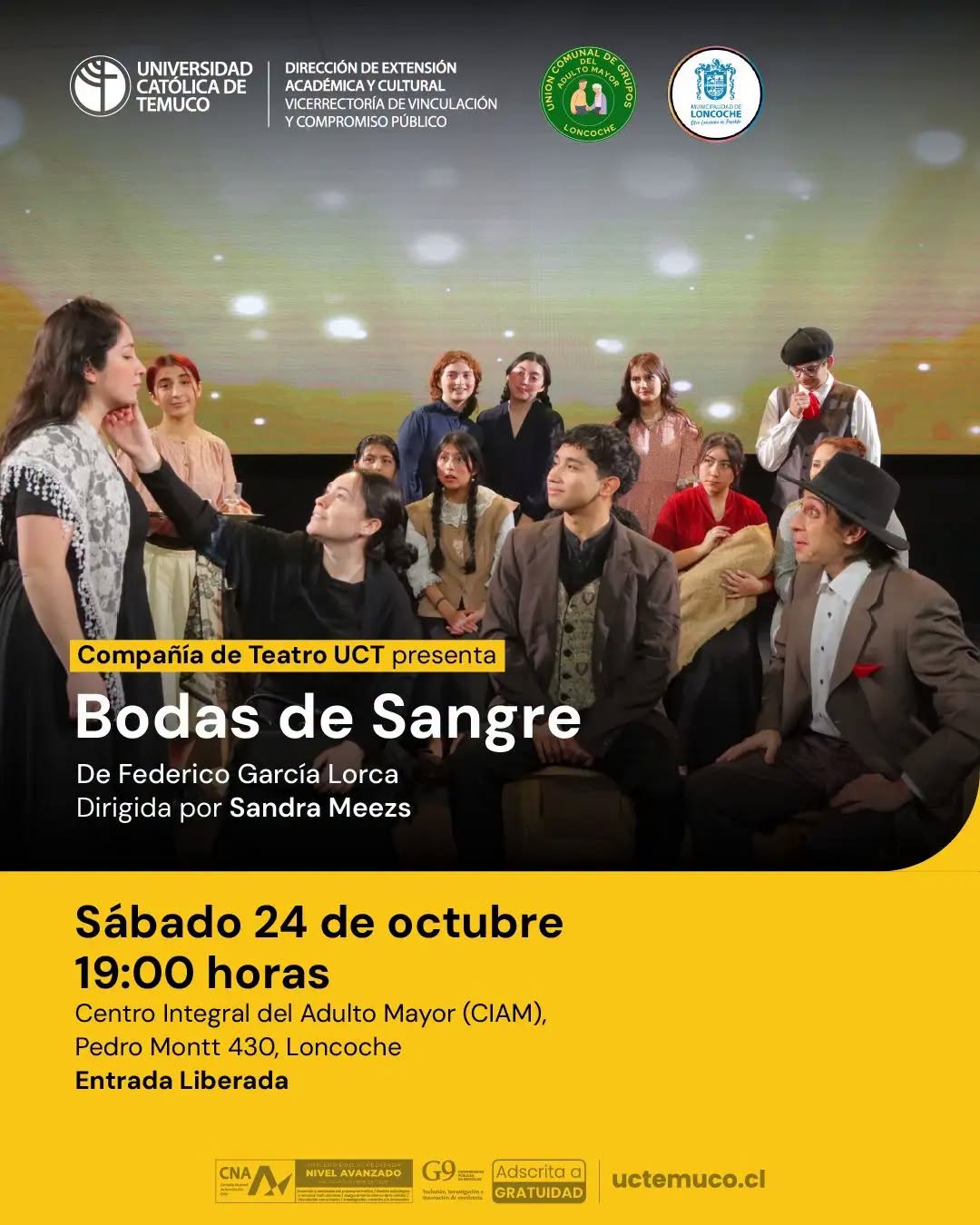 En este momento estás viendo ¡TEATRO EN LONCOCHE!