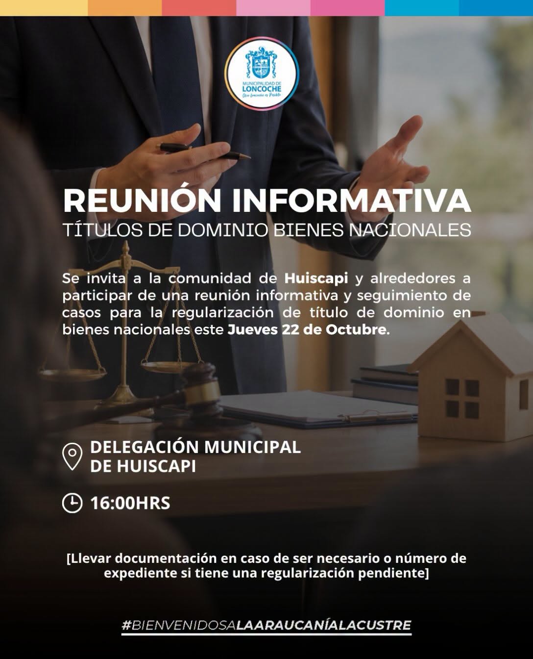 En este momento estás viendo REUNIÓN INFORMATIVA SOBRE TÍTULOS DE DOMINIO EN HUISCAPI